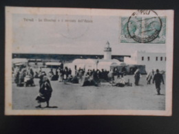 Libye Carte De Tripoli 1916 Pour Lyon - Libië