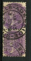 South Australia 1902 2p Queen Victoria Issue #134  Pair - Used Stamps