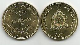 Honduras 5 Centavos 2007. High Grade - Honduras