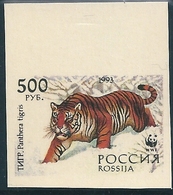 B2219 Russia Fauna Animal Tiger (500 Rubel) Colour Proof - Errors & Oddities