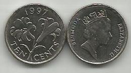 Bermuda 10 Cents 1997. - Bermuda