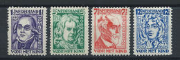 Pays-Bas N°215/18* (MH) 1928 - Savants Célèbres - Unused Stamps