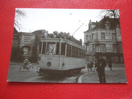 BELGIQUE - BRUXELLES - PHOTO 13 X 9 - TRAM - TRAMWAY - LIGNE 34 - 1 AGENT...RPW... - Public Transport (surface)