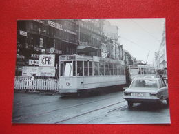 BELGIQUE - BRUXELLES -  ANVERS  PHOTO 15 X 10 - TRAM - TRAMWAY - LIGNE  81 ET 62 - " MAGASI ASSUBE "- - Public Transport (surface)