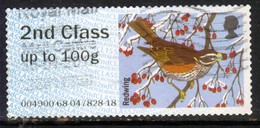 GB 2015 QE2 2nd Post & Go Redwing Bird Winter Fur & Feathers ( M106 ) - Post & Go Stamps