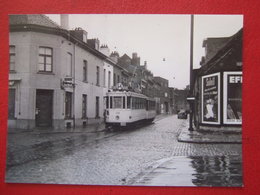 BELGIQUE - BRUXELLES - ANVERS PHOTO 15 X 10 - TRAM - TRAMWAY - LIGNE 64 - - Public Transport (surface)