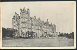 °°° 11822 - SCOTLAND - MARINE HOTEL , NORTH BERWICK - 1932 With Stamps °°° - Berwickshire