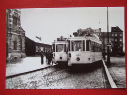 BELGIQUE - BRUXELLES - PHOTO 15 X 10 - TRAM - TRAMWAY  - LIGNE   3  ET 83 - ANNEE 60... - Public Transport (surface)