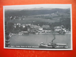 Die Bucht V.Velden,Partie Mit Hotel Mosslacher - Velden