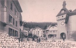 Romainmôtier, La Place (20.7.1901) - Romainmôtier-Envy