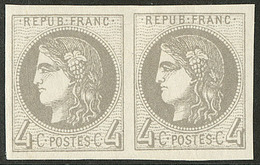 * No 41II, Paire, Très Frais. - TB - 1870 Bordeaux Printing