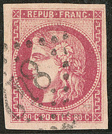 No 49, Obl Gc 842, Jolie Pièce. - TB - 1870 Ausgabe Bordeaux