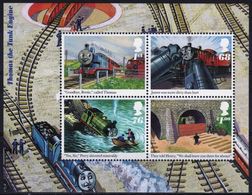 GROSSBRITANNIEN GRANDE BRETAGNE GB 2011 M/S THOMAS TANK MNH SG MS3193 SC SH2914 MI B67-3109-12 YT F85-3505-08 - Sheets, Plate Blocks & Multiples