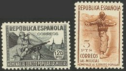 **792/00. 1938. Serie Completa. Muy Bien Centrada. MAGNIFICA. Cert. CEM. Edifil 2018: 1.155 Euros - Autres & Non Classés