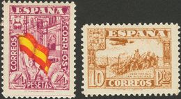 *802/13, 808A. 1936. Serie Completa, Incluyendo El 808A. Bien Centrada. MAGNIFICA. Edifil 2018: 259 Euros - Autres & Non Classés