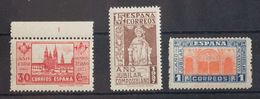 **833/35. 1937. Serie Completa. Excelente Centraje. MAGNIFICA. Edifil 2018: 108 Euros - Autres & Non Classés