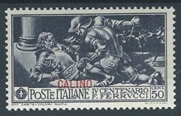 1930 EGEO CALINO FERRUCCI 50 CENT MH * - RR13569 - Egeo (Calino)