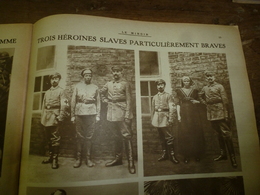 1916 LE MIROIR:Héroïnes Slaves(Jivka Tersitch,Miliouka;Kala-Karis;Athènes;Macédoine;Lac Ostrovo;Irlandais à Pozières;etc - Frans