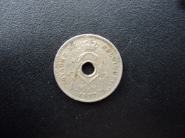 BELGIQUE : 5 CENTIMES   1927    KM 66     TTB - 10 Cents