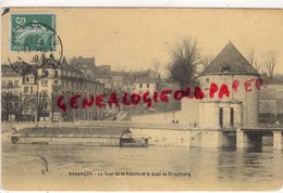 25 - BESANCON - LA TOUR DE LA PELOTTE ET LE QUAI DE STRASBOURG - 1909 - Besancon