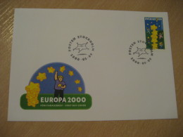STOCKHOLM 2000 FDC Cancel Cover SWEDEN Europa Europe Europeism Europeanism - 2000