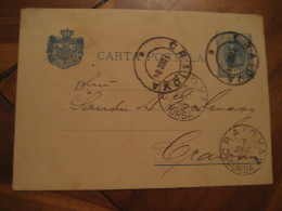 CRAIOVA 1894 Postal Stationery Card ROMANIA - Storia Postale