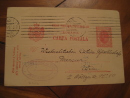 BUCHAREST 1907 To Wien Austria Postal Stationery Card ROMANIA - Storia Postale