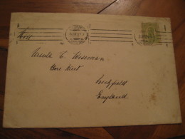 BUCHAREST 1911 To Hickfield England Stamp On Cover ROMANIA - Storia Postale