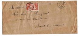 Togo Lettre Lome 1937 Exposition Internationale Paris ( Cote Dallay / Lettre = 85 € ) Cover Beleg - Covers & Documents