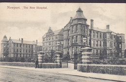 United Kingdom PPC Wales Newport. The New Hospital Wrench Series No. 6033 (2 Scans) - Monmouthshire
