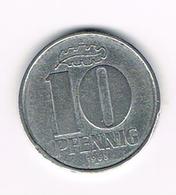 =&    D.D.R. 10 PFENNIG  1963 A - 10 Pfennig