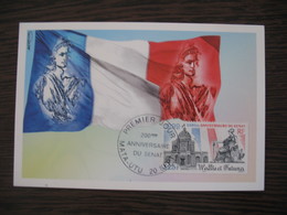 Carte Maximum - Card  Wallis Et Futuna  1999   Mata-Utu - Brieven En Documenten