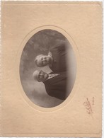 Photo De Studio  Ancienne/ Portrait D'un Couple âgé /M CURE Rue Chartraine EVREUX/ Godard/ Vers 1930-50  PHOTN433 - Geïdentificeerde Personen