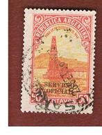 ARGENTINA -  O675 OFFICIAL STAMPS   -  1936 OIL WELL (OVERPRINTED) -    USED ° - Service