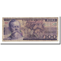 Billet, Mexique, 100 Pesos, 1982-03-25, KM:74c, B+ - Mexique
