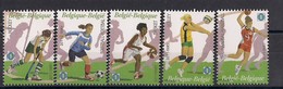 Belgique 2011 COB 4155/59 XX  Les Femmes Et Le Sport D'équipe - Neufs