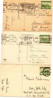 Poland 3 Old Postcards Mailed - Brieven En Documenten