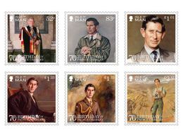 Isle Of Man    2018   Prince Charles  70jr     Postfris/mnh - Unused Stamps