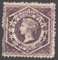 Large Square 6d.  Violet Perf 12 SG 148 - Gebraucht