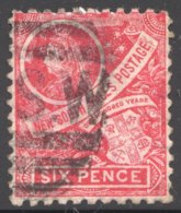 Victoria And Arms Of Colony 6d. Carmine Perf 11 X 12  SG 256 - Usati