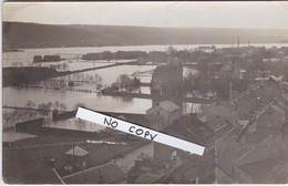 AMAY-INONDATIONS DE LA MEUSE-CARTE-PHOTO-ENVOYEE-1920-DOCUMENT TRES RARE-VOYEZ LES 2 SCANS-TOP ! ! ! - Amay