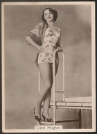 Cigarrete Card Vintage - Godfrey Phillips - Beauties Of To-Day - Carol Hughes Nº3 - Real Photo - Phillips / BDV