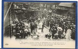 CPA Yvelines 78 Villepreux Les Clayes Déraillement Catastrophe Train  Chemin De Fer Gare Non Circulé - Villepreux