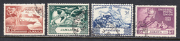 Jamaica 1949 UPU, Cancelled, Sc# 145-148, SG 142-145 - Jamaïque (...-1961)