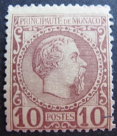 FD/2352 - 1885 - MONACO - PRINCE CHARLES II - N°4 NEUF* - Cote : 120,00 € - Nuevos