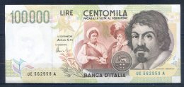 509-Italie Billet De 100 000 Lire 1992 UE562A - 100.000 Lire