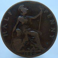 LaZooRo: UK Great Britain 1/2 Penny 1904 F / VF - C. 1/2 Penny