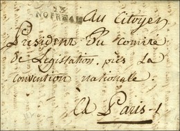 13 / NOIREAU (NR De Condé-s-Noireau) Sur Lettre Avec Long Texte Daté De Noireau, Adressé En Franchise Au Président Du Co - 1701-1800: Precursores XVIII