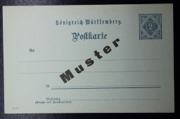 Württemberg  Postkarte DP3  MUNSTER - Postwaardestukken