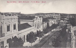 POSTCARD BRASIL  BRAZIL - BELO HORIZONTE - RUA DA BAHIA  - E. DE MINAS - Belo Horizonte